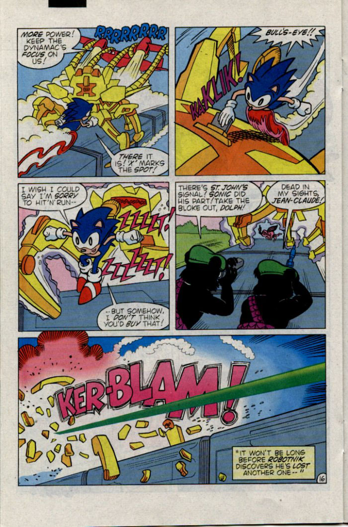 Sonic - Archie Adventure Series February 1996 Page 16